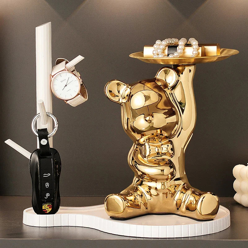 Goldenes Glücksbär