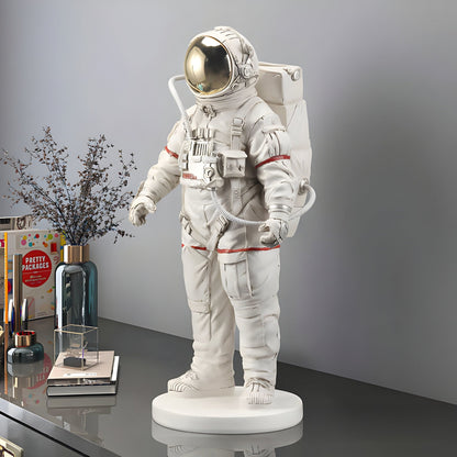 Kleine Wolke Weiße Raum-Astronaut Stehende Skulptur - 58 cm