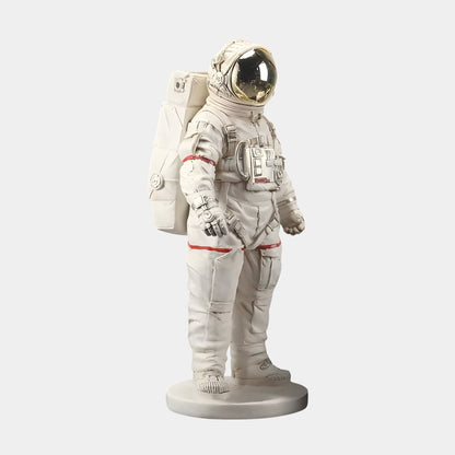 Kleine Wolke Weiße Raum-Astronaut Stehende Skulptur - 58 cm
