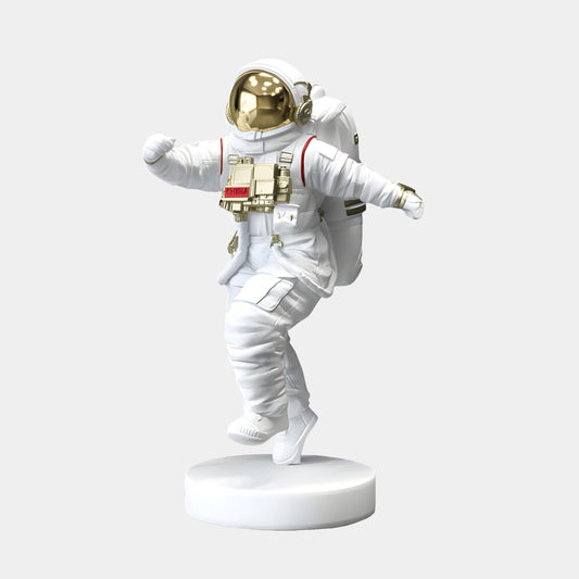 Kleine weiße Raum-Astronaut Strider Skulptur - 58 cm