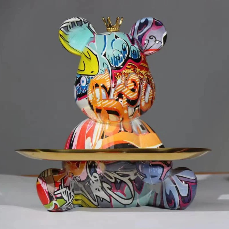 Der Mini Graffiti Bär