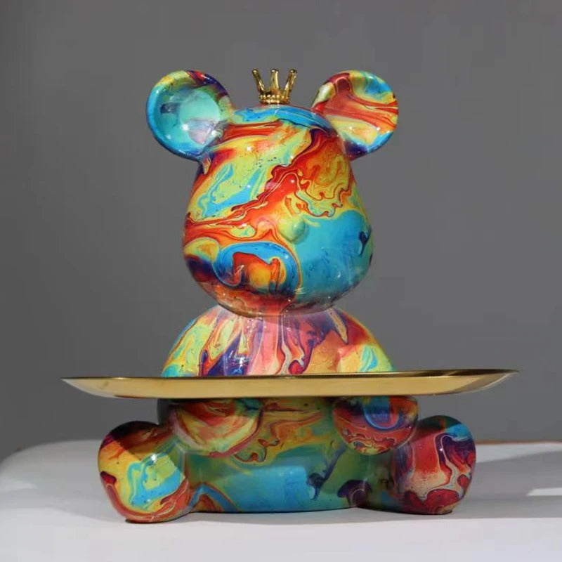 Der Mini Graffiti Bär