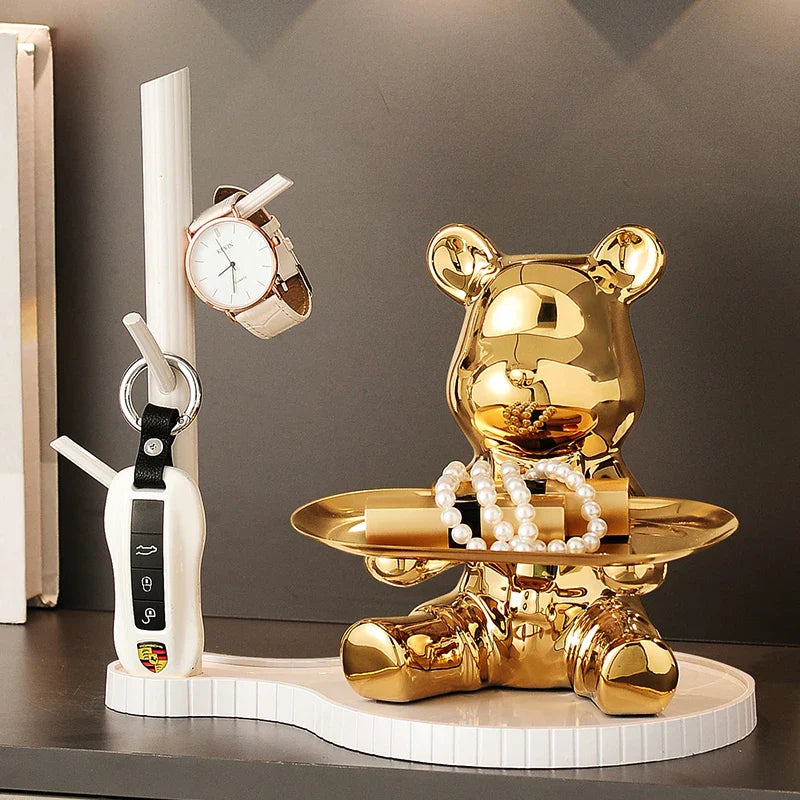 Goldenes Glücksbär