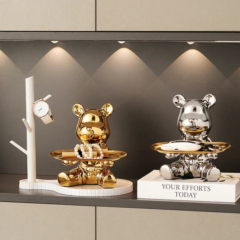 Goldenes Glücksbär