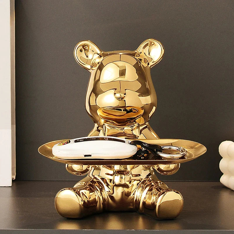 Goldenes Glücksbär