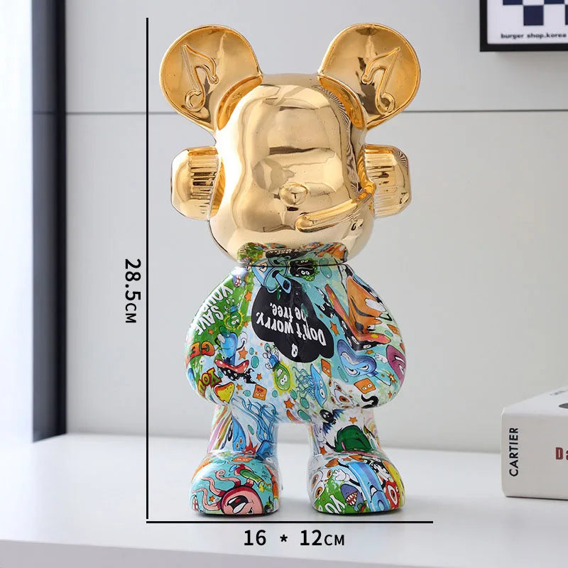 Psychedelischer Bär