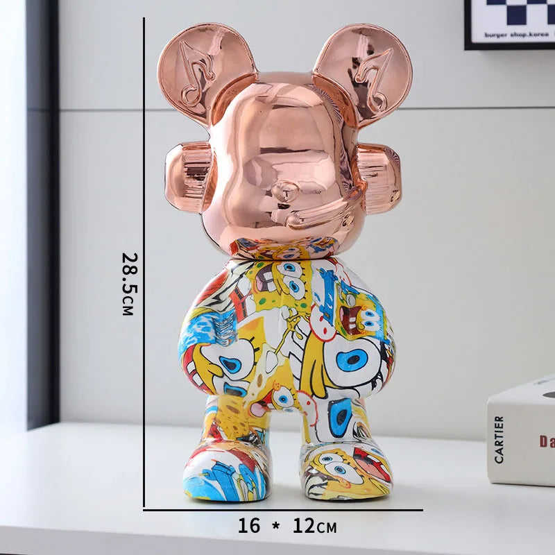 Psychedelischer Bär